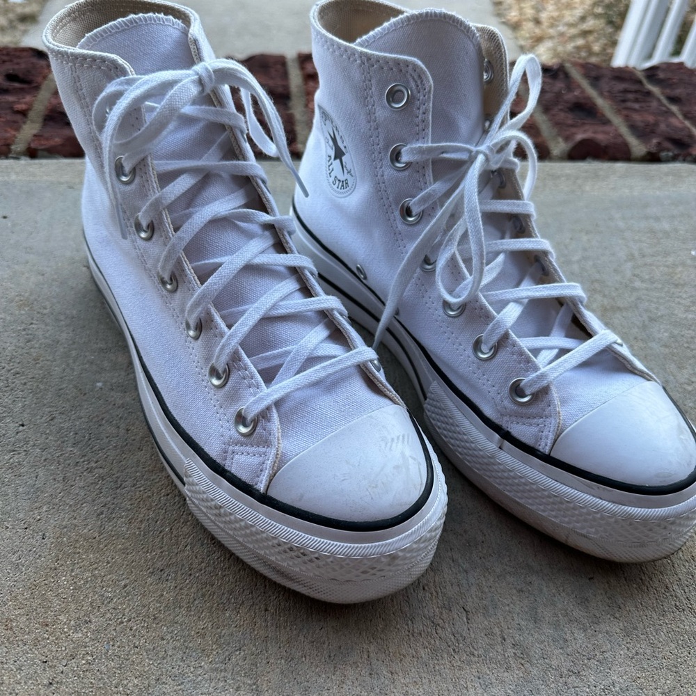 White Converse Sneakers
